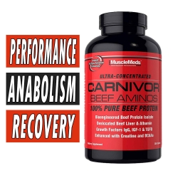 Carnivor Beef Aminos By MuscleMeds, 300 Tabs