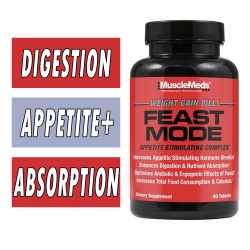 MuscleMeds Feast Mode - Appetite Stimulant - 90 Tablets