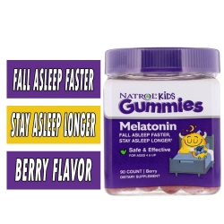 Natrol Kids Gummies - Berry - 1 mg - 60 Count