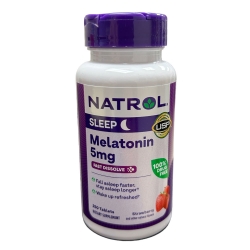 Natrol Melatonin, 5 mg, 250 Tabs Bottle Image
