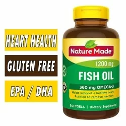 Nature Made Fish Oil - 1200 mg - 200 Softgels
