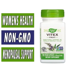 Nature's Way Vitex Fruit - 400 mg - 100 Veg Capsules