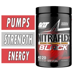 Nitraflex Black Pre Workout - GAT Sport Image