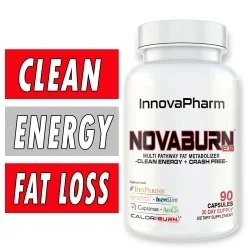 Novaburn 2.0 - InnovaPharm - 90 Capsules - Fat Burner Bottle Image