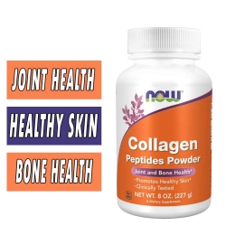 NOW® Collagen Peptides Powder, 8 oz 