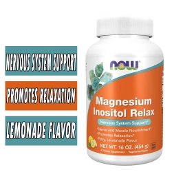 Magnesium Inositol Relax Powder By NOW