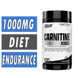 Nutrex Carnitine 1000 - 120 Capsules Bottle Image