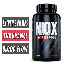 Niox, Nutrex, 90 Caps Bottle Image