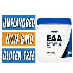 Nutricost EAA - Unflavored - 30 Servings Bottle Image