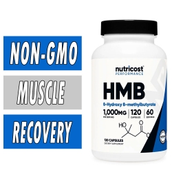 Nutricost HMB (Capsule/Powder) Bottle Image