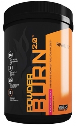 Powder Burn 2.0, By RIVALUS, Pre-Workout, Punch, 35 Servings,