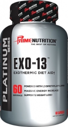 EXO 13 By Prime Nutrition, 60 Caps, Exothermic Fat Burner