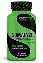 Somalyze, By Species Nutrition, Sleep Aid / Fat Burner, 90 Caps, Image