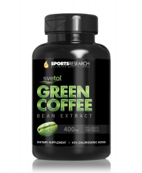 Sports Research Svetol Green Coffee Bean Extract 400 mg 90 Softgels
