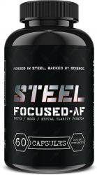 Focused AF By Steel, 60 Caps