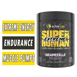SuperHuman Extreme - Alpha Lion - Extreme Energy Pre-Workout
