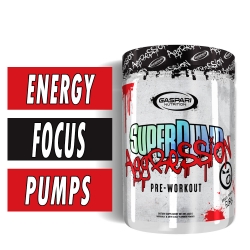 SuperPump Aggression - Fruit Punch Fury - 25 Servings Bottle Image