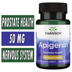 Swanson Apigenin - 50 mg - 90 Caps Bottle Image