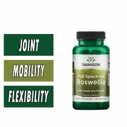 Swanson Full Spectrum Boswellia - Double Strength - 800 mg - 60 Caps bottle image