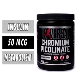 Universal Nutrition Chromium Picolinate 100 Caps