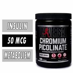 Universal Nutrition Chromium Picolinate 100 Caps