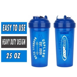 USP Labs Shaker Cup, Barbell Club, Blue
