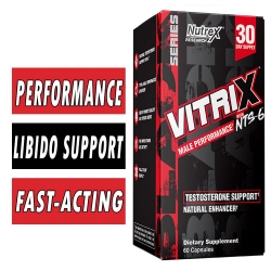 Vitrix Libido Support - Nutrex - 60 Capsules Bottle Image