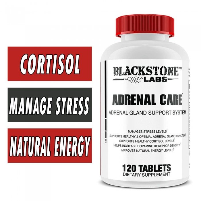 Blackstone Labs Adrenal Care 120 Tabs Bottle Image