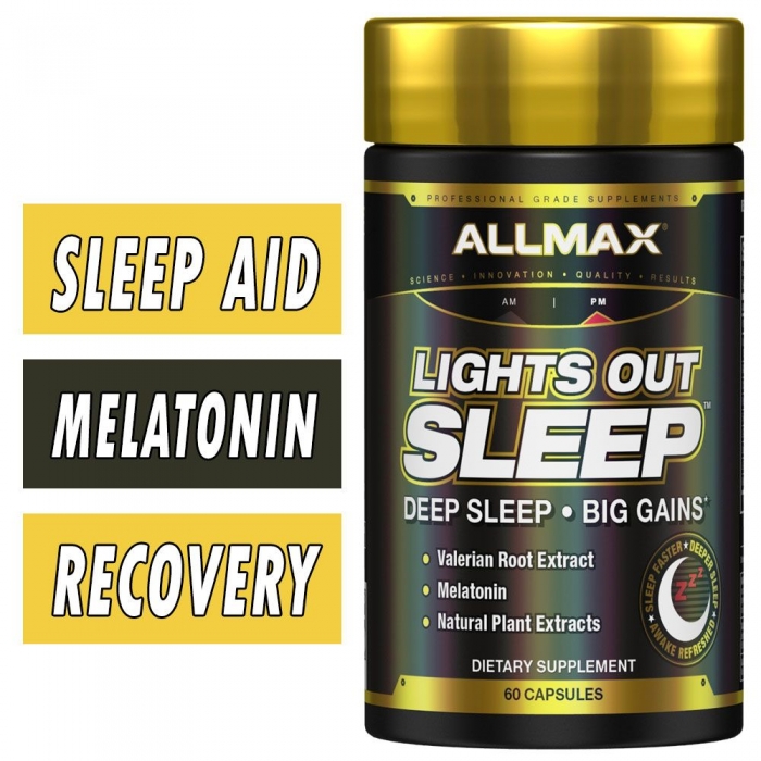 Lights Out Sleep By Allmax Nutrition, 60 capsules