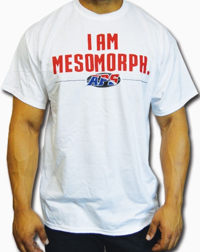 APS Nutrition, I Am Mesomorph, Large, T-Shirt, Image