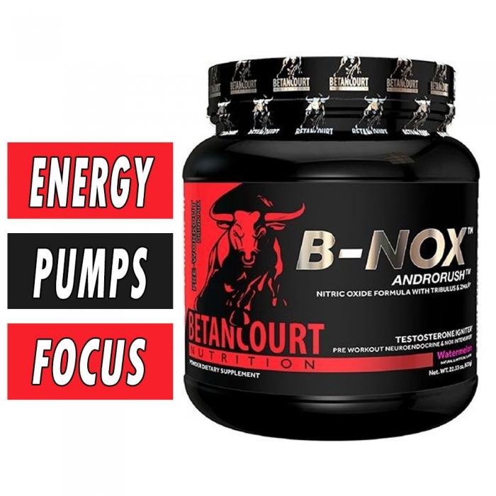 Bullnox Androrush by Betancourt Nutrition, Pre Workout