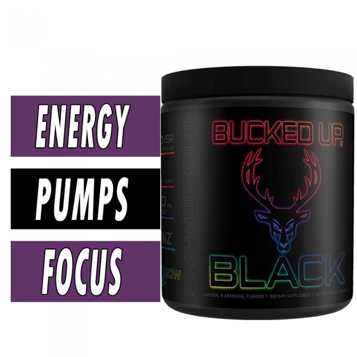 Bucked Up Black DAS Labs PreWorkout