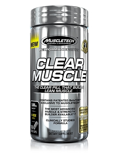 Clear Muscle By MuscleTech, 168 Caps