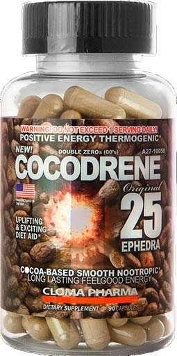 Cocodrene 25 By Cloma Pharma, 90 Caps