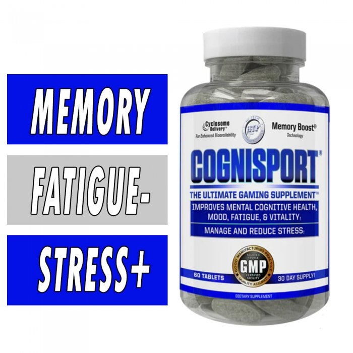 Cognisport - Hi Tech Pharmaceuticals - 60 Tablets Bottle Image