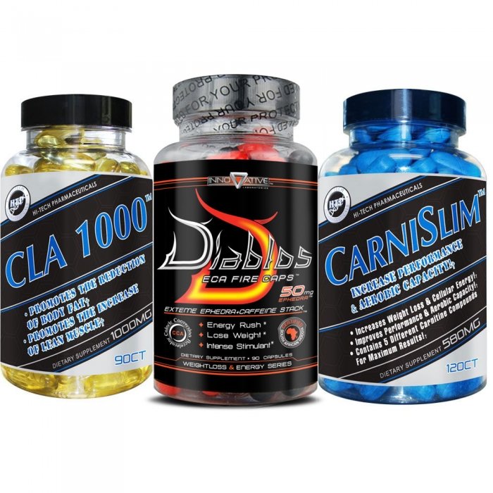 Diablos ECA Fire Caps Weight Loss Stack - Innovative Labs