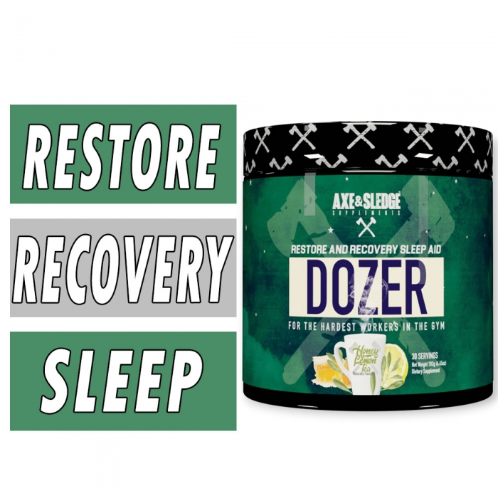 Axe and Sledge Dozer - Honey Lemon Tea - 30 Servings - Sleep Aid Bottle Image