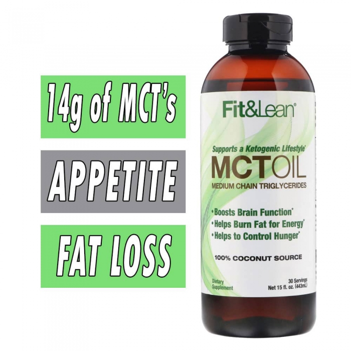 Fit and Lean MCT Oil - 30 Servings