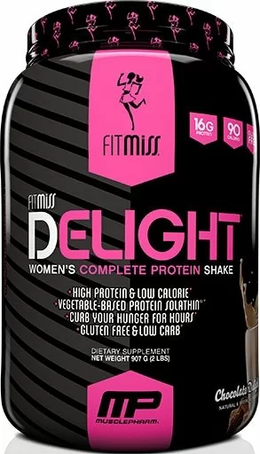 FitMiss Delight Protein, Chocolate Delight, 2lb