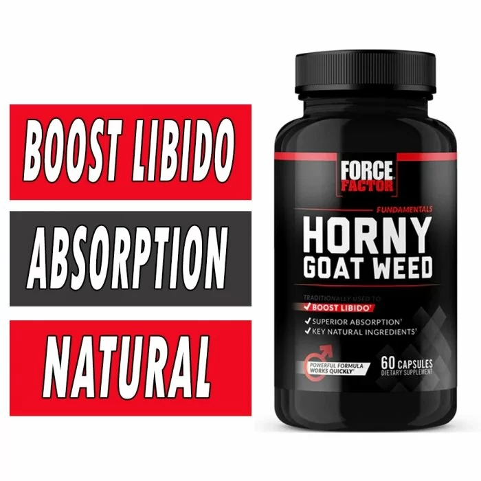 Force Factor Horny Goat Weed Caps Bottle Image