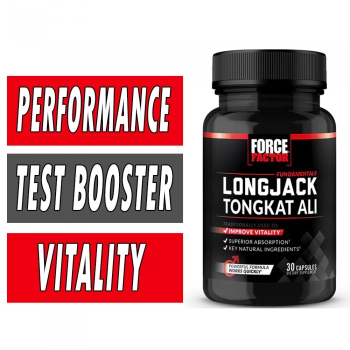 Force Factor Long Jack Tongkat Ali Bottle Image