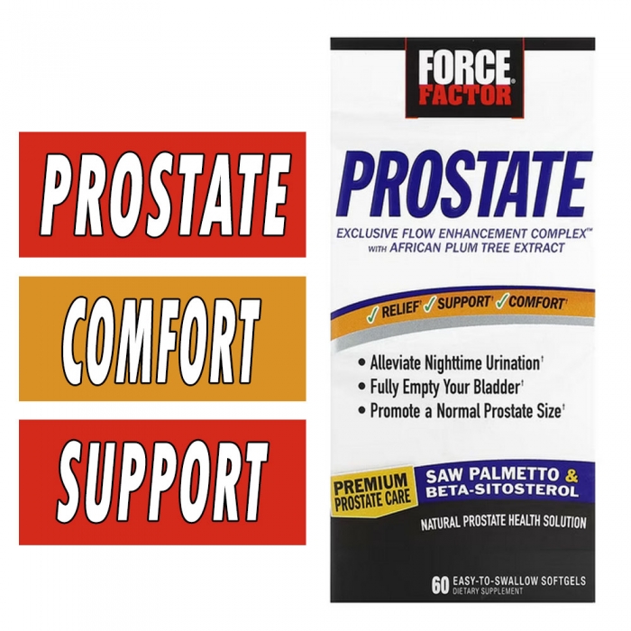 Force Factor Prostate Bottle Image