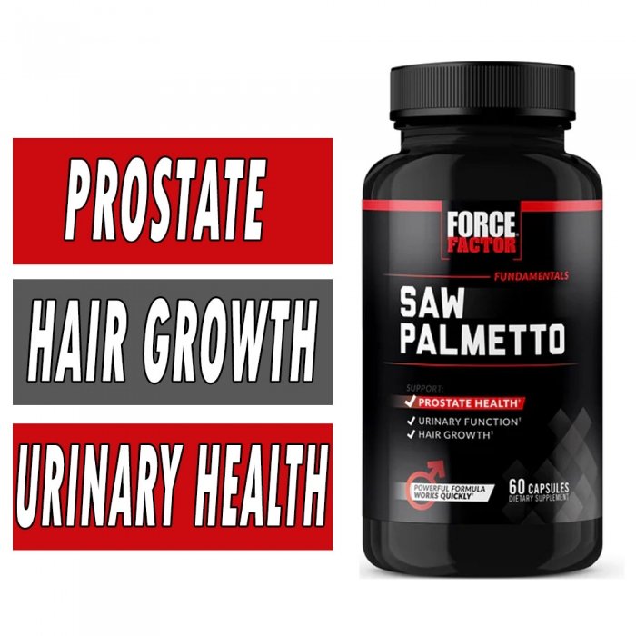 Force Factor Saw Palmetto Bottle Image