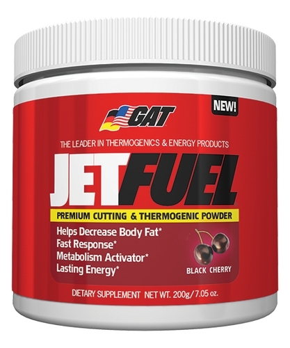 Jet Fuel Powder By GAT, Black Cherry 40 Servings