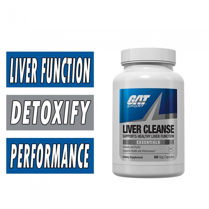 Liver Cleanse, By GAT, 60 Caps bottle image