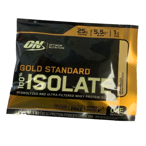 Gold Standard Isolate - Rich Vanilla - Sample