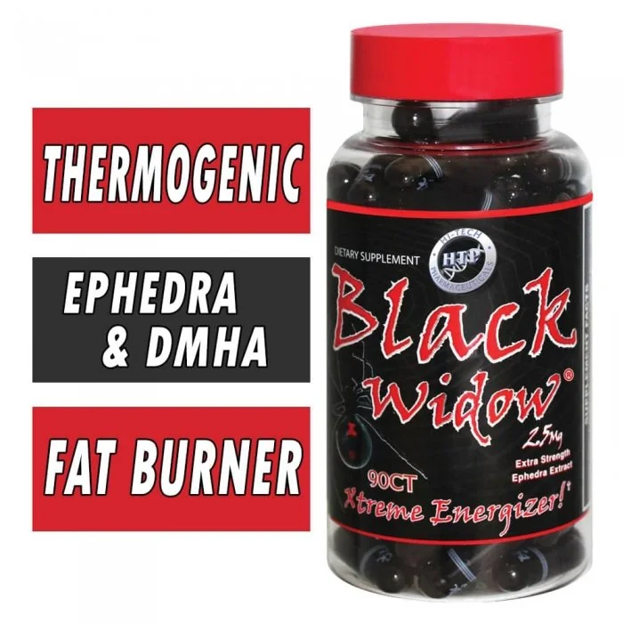 Black Widow Fat Burner, Hi-Tech Pharmaceuticals