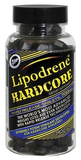 Lipodrene Hardcore, By Hi-Tech Pharmaceuticals, 90 Tablets