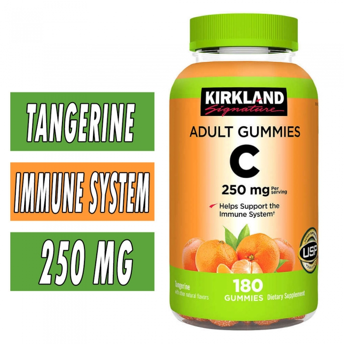 Kirkland Vitamin C Gummies - 250 mg - 180 Count