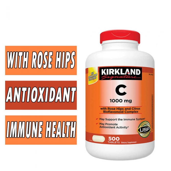 Kirkland Vitamin C, 1000 mg, 500 Tabs